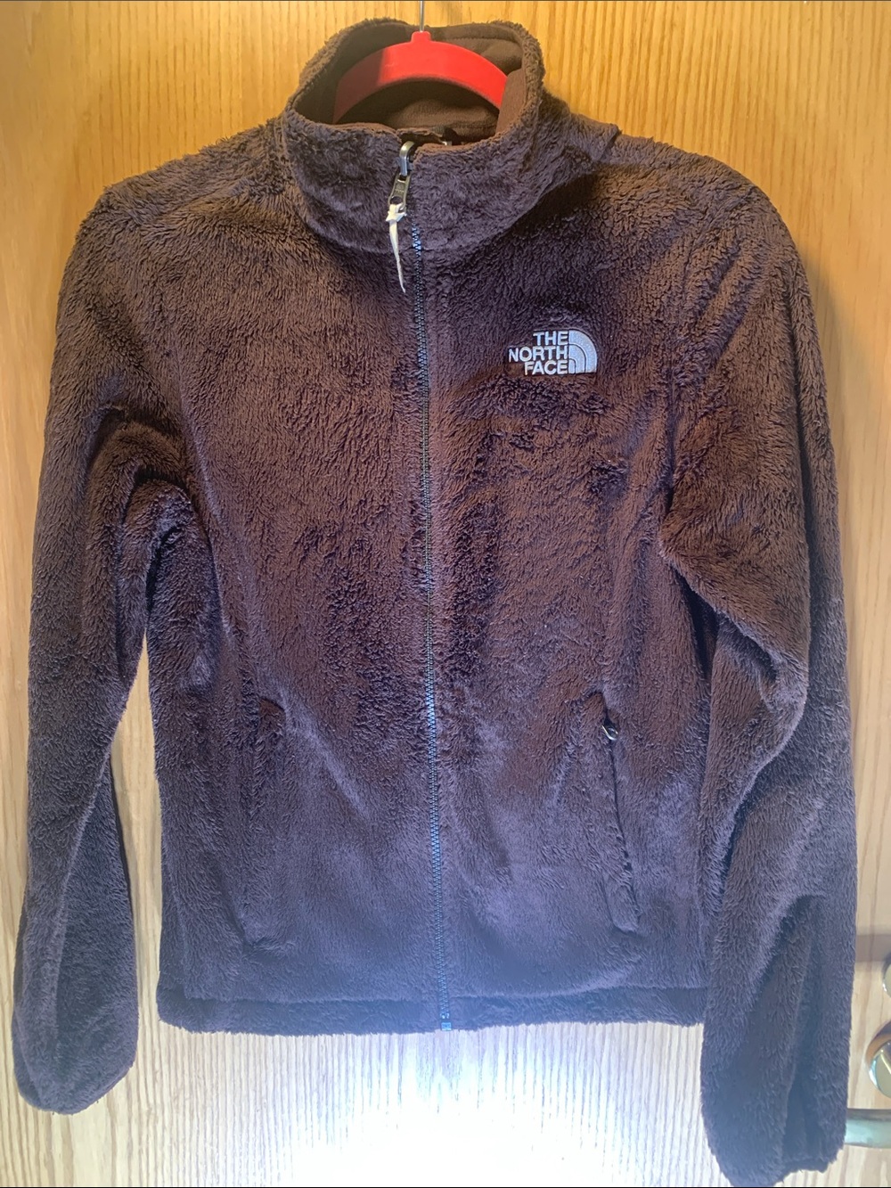 The North Face Women's Plush Teddy Fleece Jacket - Brown - Size XS